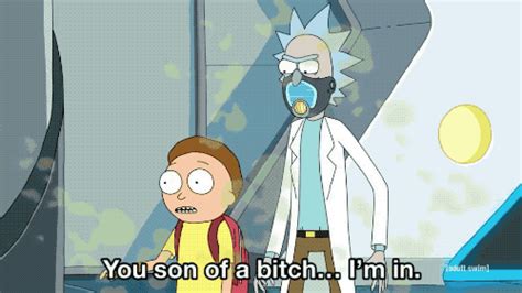 The perfect Mr Nimbus Rick And Morty I Am Mr Nimbus Animated GIF for your conversation. . Rick and morty im in gif